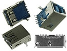 Amphenol Communications Solutions' USB 3.0 SuperSpeed Connectors Image of Amphenol Commercial Products' USB 3.0 SuperSpeed Connectors