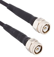 Amphenol RF's TNC Plug-to-Plug Cable Assemblies Image of Amphenol RF's TNC Plug-to-Plug Cable Assemblies
