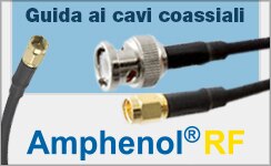 Barra laterale Guida sui cavi coassiali e connettori Amphenol RF Guida sui cavi coassiali e connettori Amphenol RF