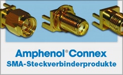 SMA-Verbinderprodukte von Amphenol RF SMA-Verbinderprodukte von Amphenol RF