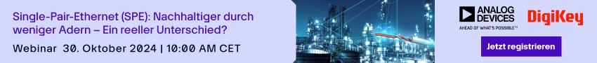 Analog Devices SPE: Fewer Wires Webinar Image of Analog Devices SPE: Fewer Wires Webinar