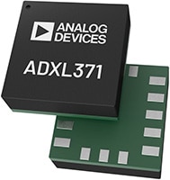 Analog Devices' ADXL371 MEMS Accelerometer Immagine dell'accelerometro MEMS ADXL371 di Analog Devices