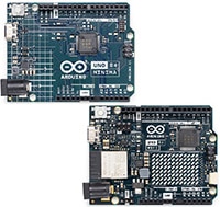 Arduino's Uno R4 Minima and R4 WiFi Boards Image of Arduino's Uno R4