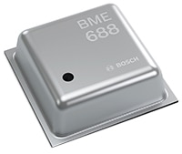 Bosch Sensortec's BME688 4-in-1 Environmental Sensing with AI Image of Bosch Sensortec's BME688 4-in-1 Environmental Sensing with AI