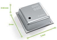 Bosch Sensortec BME690 Gas Sensor Bosch Sensortec BME690 氣體感測器的圖片