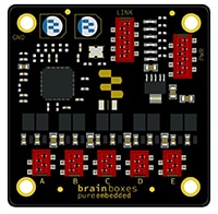 Brainboxes PE-505 Pure Embedded Ethernet Switch Image of Brainboxes PE 505 Pure Embedded Ethernet Switch