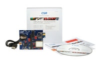Qualcomm's μEnergy® Development Kit  Bild des μEnergy®-Startkit von CSR