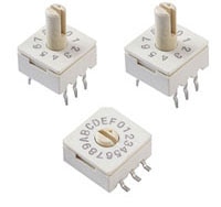 CTS' 221 Series Rotary DIP Switch CTS 的 221 系列旋轉式 DIP 開關影像