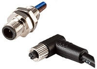 Same Sky M5 Connectors and Cable Assemblies Immagine dei connettori e dei cavi assemblati M5 di Same Sky