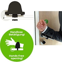 Conta-Clip's HYDH Hygienic Door Handles Image of Conta-Clip's HYDH Hygienic Door Handles