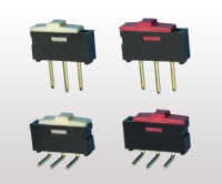 Nidec Components' CL-SA Series – Sub Miniature Slide Switches  Image des interrupteurs à glissière subminiatures série CL-SA de Nidec Components