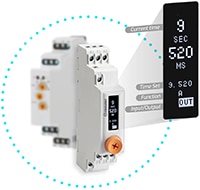 Crouzet's SYR-LINE Universal Digital Timer (click to enlarge) Image du temporisateur numérique universel SYR-LINE de Crouzet