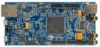 Infineon's FM4-176L-S6E2CC-ETH ARM® Cortex®-M4 MCU Starter Kit Cypress Semiconductor 的 FM4-176L-S6E2CC-ETH ARM® Cortex®-M4 MCU 入門套件影像