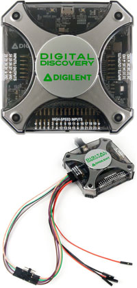 Digilent's Digital Discovery™ Logic Analyzer and Pattern Generator Image de Digital Discovery de Digilent