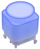 E-Switch PB350 Series Pushbutton Switches Image of E-Switch PB350 Series Pushbutton Switches