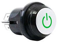 E-Switch PB66 Series Pushbutton Switches Image of E-Switch PB66 Series Pushbutton Switches