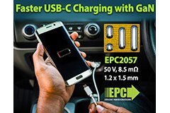 Image of EPC's EPC2057 50 V, 8.5 mΩ GaN FET