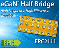 EPC's EPC2111 30 V eGaN® Transistor Half-Bridge Image of EPC's EPC2111 30 V eGaN® Transistor Half Bridge