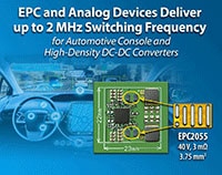 EPC's EPC9160 Synchronous Buck Converter Reference Design Image of EPC's EPC9160 Synchronous Buck Converter Reference Design