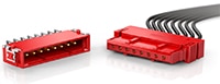 ERNI's MaxiBridge 2.54 mm Pitch Connector Image of ERNI's MaxiBridge 2.54 mm Pitch Connector