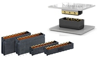 ERNI Electronics' MicroSpeed Connectors Image of ERNI Electronics' MicroSpeed Connectors