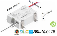 ERP Power's ESPT Series 40 W to 60 W LED Drivers Dimensions Image of ERP Power's ESPT Series 40 W to 60 W LED Drivers Dimensions