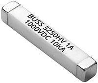 Eaton High Voltage 1000 V/High Energy SMD Fuses – 3250HV/3250HVA Series Image of Eaton High Voltage 1000 V/High Energy SMD Fuses – 3250HV/3250HVA Series