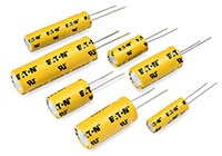 Eaton's TV-Series, 3 V Supercapacitors with +20% Energy Storage Image of Eaton's TV 3 V Supercapacitors +20% Energy Storage