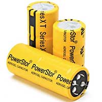 Eaton XT Series High-Power Supercapacitors Image des supercondensateurs haute puissance série XT d'Eaton