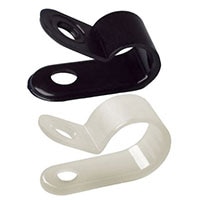 Essentra's N Series P-Style Cable Clamps תמונה של מהדקי כבל בסגנון P מסדרת Essentra N