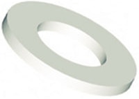 Essentra's Nylon and Plastic Flat Washers Immagine delle rondelle piatte in nylon e plastica di Essentra
