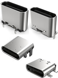 GCT's ionex® USB Connectors for Power Charging Designs Image of GCT's ionex® USB Connectors for Power Charging Designs