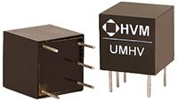 HVM Technology's UMHV Series Precision HV DC/DC Converters Image of HVM Technology's UMHV Series Precision HV DC/DC Converters