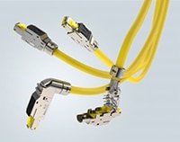Harting RJ Industrial® MultiFeature IDC Connectors Image des connecteurs IDC RJ Industrial® MultiFeature de Harting
