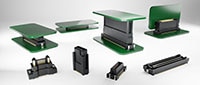 Harwin's Flecto Floating Connectors Image des connecteurs flottants Flecto de Harwin