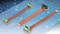 Harwin's High-Reliability Flex Circuit Assemblies for Datamate J-Tek and Gecko Immagine dei gruppi di circuiti flessibili ad alta affidabilità di Harwin per Datamate J-Tek e Gecko