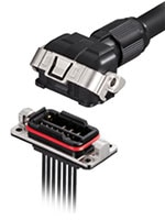 Hirose MT series Waterproof, Power and Signal Hybrid Connector  Image of Hirose MT series Waterproof, Power, and Signal Hybrid Connector