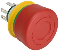 IDEC XA/XW Series Short Body Emergency Stop Switches Image of IDEC XA/XW Series Short Body Emergency Stop Switches