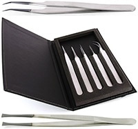 Ideal-tek's ESD Diamond Coated Tweezers Image des brucelles DES à revêtement diamant d'Ideal-tek