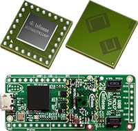 Infineon Technologies' BGT60UTR11AIP 60 GHz FMCW Radar Sensor Image of Infineon Technologies' BGT60UTR11AIP 60 GHz FMCW Radar Sensor