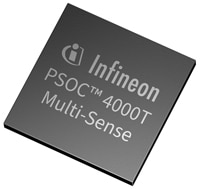 Infineon PSOC™ 4000T Multi-Sense Microcontrollers Image of Infineon PSOC™ 4000T Multi-Sense Microcontrollers