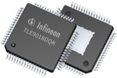 TLE9018DQK 18-Channel BMS Balancing and Monitoring IC Image of Infineon Technologies TLE9018DQK 18-Channel BMS Balancing and Monitoring IC