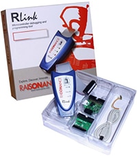 IoTize's RLink Programmer and Debugger for 8-Bit and 32-Bit Arm® Microcontrollers Image of IoTize's RLink Programmer and Debugger for 8-Bit and 32-Bit ARM Microcontrollers