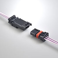 JAE Electronics' MX80 Series Compact Waterproof Connectors Image of JAE Electronics' MX80 Series Compact Waterproof Connectors