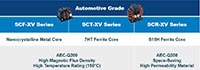 KEMET's CMCs for Automotive-Grade Models (click to enlarge) Image of KEMET's CMCs for Automotive-Grade Models (click to enlarge)