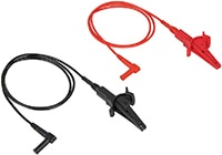Klein Tools' Heavy-Duty Alligator Clip Test Leads Image of Klein Tools' Heavy-Duty Alligator Clip Test Leads