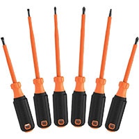 Klein Tools' Insulated Screwdrivers and Sets Image des tournevis et jeux de tournevis isolés de Klein Tools