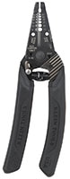 Klein Tools Klein-Kurve® Blackout Wire Stripper and Cutter Image of Klein Tools Klein-Kurve® Blackout Wire Stripper/Cutter