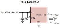 Analog Devices' LT6657 Ultra-Stable Bandgap Voltage References Image of Analog Devices' LT6657 Ultra-Stable Bandgap Voltage References
