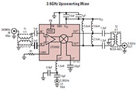 Analog Devices LTC5562 Typical Applications Image of Analog Devices' LTC5562 Typical Applications